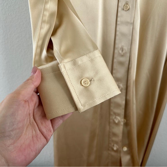 Bottega Veneta Silk Women's Long Sleeve Dress, Size 40, New with Tag. - Picture 15 of 16